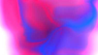 Soyut gradyan pembe mor ve mavi beyaz renkli arkaplan. Mobil uygulama için modern yatay tasarım.