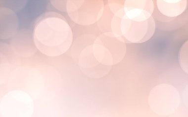 Sevgililer Günü konsepti için arka planda Bokeh ışıkları olan lüks pembe bulanık arka plan.