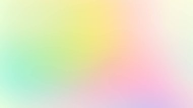 Soyut gökkuşağı yumuşak bulut arkaplanı pastel renkli derecelendirme.