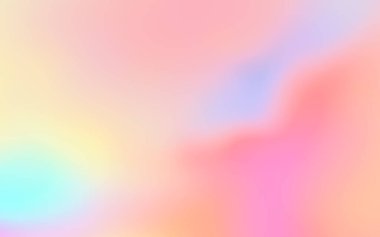 Soyut gökkuşağı yumuşak bulut arkaplanı pastel renkli derecelendirme.