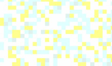 Soyut kare piksel mozaik renkli arka plan geometrik renksiz desen pastel renklerde. 8 bit