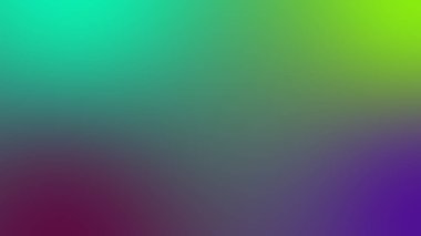 Soyut yeşil mavi ve mor yumuşak renkli arkaplan. Mobil uygulama için modern yatay tasarım.