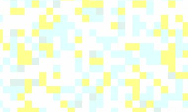 Soyut kare piksel mozaik renkli arka plan geometrik renksiz desen pastel renklerde. 8 bit