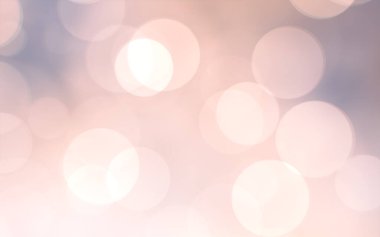 Sevgililer Günü konsepti için arka planda Bokeh ışıkları olan lüks pembe bulanık arka plan.
