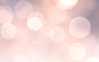 Sevgililer Günü konsepti için arka planda Bokeh ışıkları olan lüks pembe bulanık arka plan.