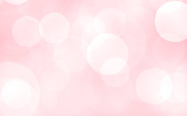 Sevgililer Günü konsepti için arka planda Bokeh ışıkları olan lüks pembe bulanık arka plan.