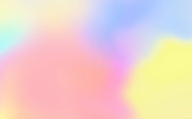Soyut gökkuşağı yumuşak bulut arkaplanı pastel renkli derecelendirme.