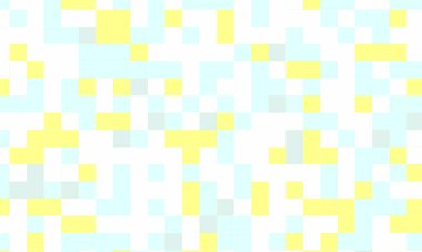 Soyut kare piksel mozaik renkli arka plan geometrik renksiz desen pastel renklerde. 8 bit