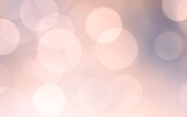 Sevgililer Günü konsepti için arka planda Bokeh ışıkları olan lüks pembe bulanık arka plan.