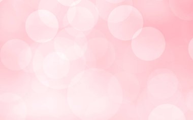 Sevgililer Günü konsepti için arka planda Bokeh ışıkları olan lüks pembe bulanık arka plan.