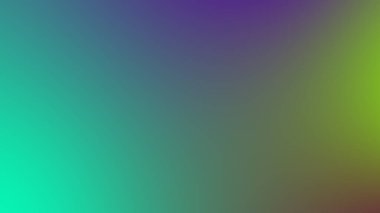 Soyut yeşil mavi ve mor yumuşak renkli arkaplan. Mobil uygulama için modern yatay tasarım.