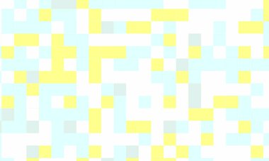 Soyut kare piksel mozaik renkli arka plan geometrik renksiz desen pastel renklerde. 8 bit