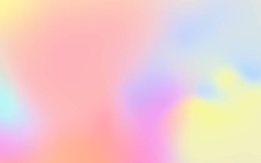 Soyut gökkuşağı yumuşak bulut arkaplanı pastel renkli derecelendirme.