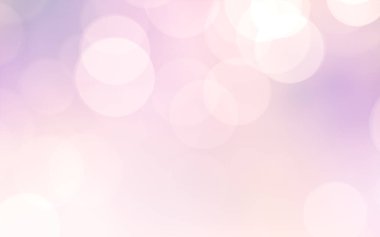 Sevgililer Günü konsepti için arka planda Bokeh ışıkları olan lüks pembe bulanık arka plan.