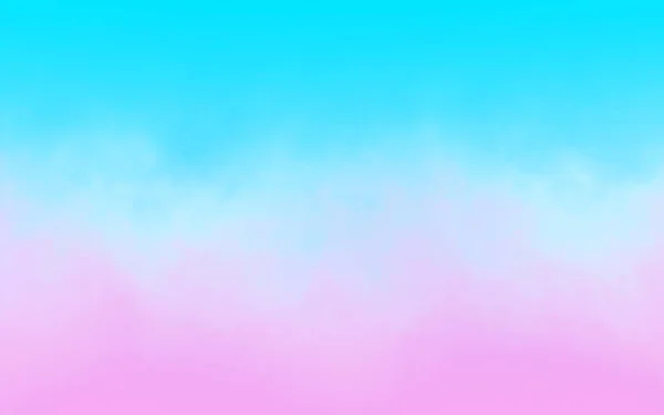 Abstrakter Blauer Und Rosa Weicher Wolkenhintergrund Pastellfarbener Abstufung — Stockfoto