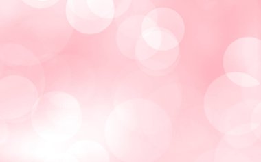 Sevgililer Günü konsepti için arka planda Bokeh ışıkları olan lüks pembe bulanık arka plan.