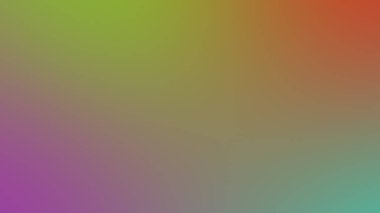 Soyut eğimli yeşil turuncu ve mor yumuşak renkli arkaplan. Mobil uygulama için modern yatay tasarım.