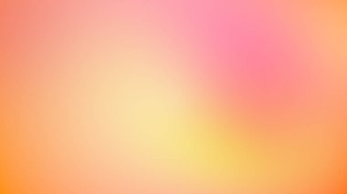 Soyut eğimli kırmızı turuncu ve pembe yumuşak renkli arka plan. Mobil uygulama için modern yatay tasarım.