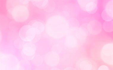 Sevgililer Günü konsepti için arka planda Bokeh ışıkları olan lüks pembe bulanık arka plan.