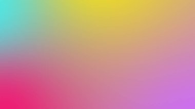 Soyut eğimli yeşil turuncu ve mor yumuşak renkli arkaplan. Mobil uygulama için modern yatay tasarım.