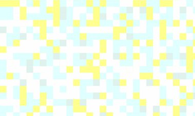 Soyut kare piksel mozaik renkli arka plan geometrik renksiz desen pastel renklerde. 8 bit