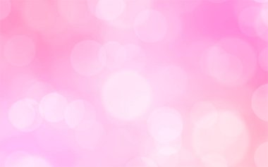 Sevgililer Günü konsepti için arka planda Bokeh ışıkları olan lüks pembe bulanık arka plan.