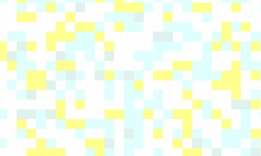 Soyut kare piksel mozaik renkli arka plan geometrik renksiz desen pastel renklerde. 8 bit