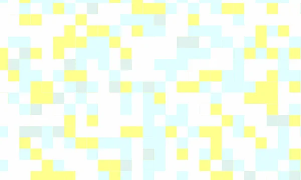 Abstract Vierkant Pixel Mozaïek Kleurrijke Achtergrond Geometrisch Naadloos Patroon Pastelkleuren — Stockfoto