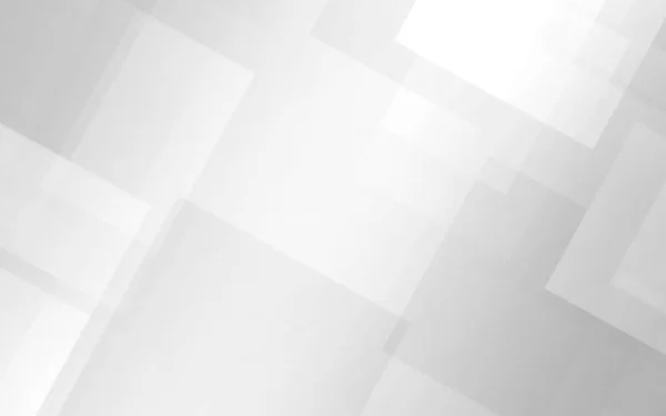 Abstract Wit Grijs Polygon Vierkant Patroon Gradiënt Achtergrond Met Ruimte Rechtenvrije Stockafbeeldingen