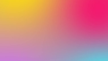 Soyut eğimli yeşil turuncu ve mor yumuşak renkli arkaplan. Mobil uygulama için modern yatay tasarım.