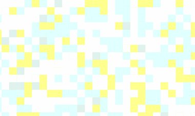 Soyut kare piksel mozaik renkli arka plan geometrik renksiz desen pastel renklerde. 8 bit