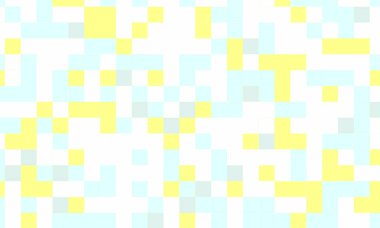Soyut kare piksel mozaik renkli arka plan geometrik renksiz desen pastel renklerde. 8 bit