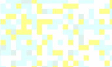 Soyut kare piksel mozaik renkli arka plan geometrik renksiz desen pastel renklerde. 8 bit