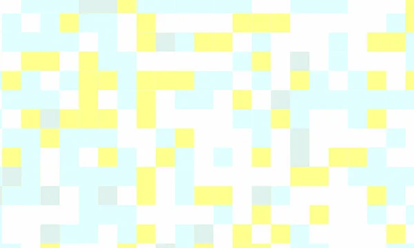 Abstract Vierkant Pixel Mozaïek Kleurrijke Achtergrond Geometrisch Naadloos Patroon Pastelkleuren — Stockfoto