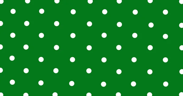 Big white polka dots on green, seamless background. Seamless pattern of large white polka dots on a green background for arts, crafts, fabrics, decorating, albums and scrap books