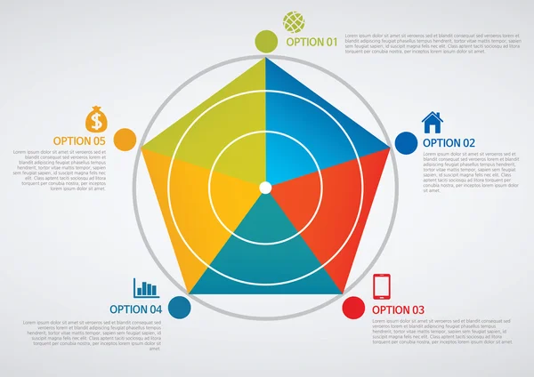 Info gráficos - gráfico de colores, cilindro — Vector de stock