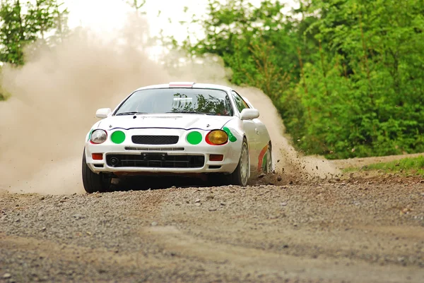 Rally autó — Stock Fotó