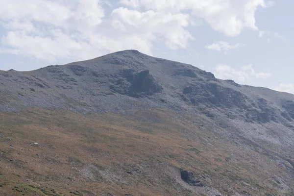 Berglandschap Van Sierra Nevada Zuid Spanje Zijn Rotsformaties Lucht Heeft — Stockfoto