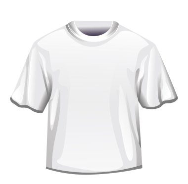  Beyaz T - gömlek adam