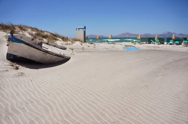 Grecia Vacanze Estate Spiaggia Greca — Foto Stock