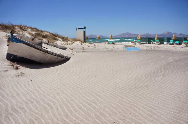 Grèce Vacances Été Plage Grec — Photo