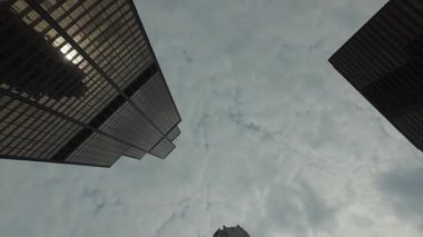 Chicago, yüksek binalar ve iş merkezleri şehir merkezinde güzel yerleri