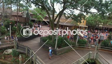 Universalpark, geçit töreni Kahramanları animasyonlu 4kfilms. Universal Park Orlando, Orlando, Florida'da popüler bir tema parkı