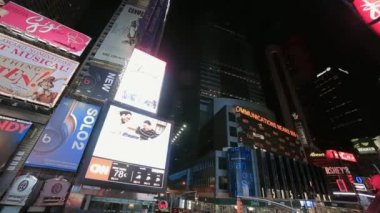 Manhattan, New York. Gece çekimi.