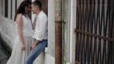 romantik yürüyüş Venedik