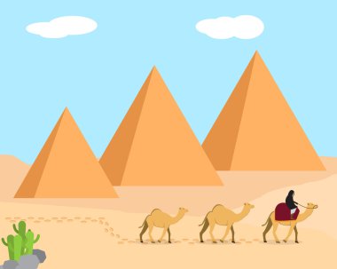Giza çöl arazi seyahat, Mısır