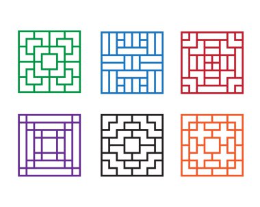 Kare kavramı penceresinde modern Çin desen