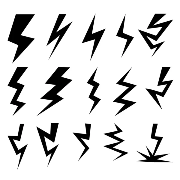 Pack de colección Thunder — Vector de stock