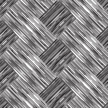 Asya satır örgü örtüşme vektör desen