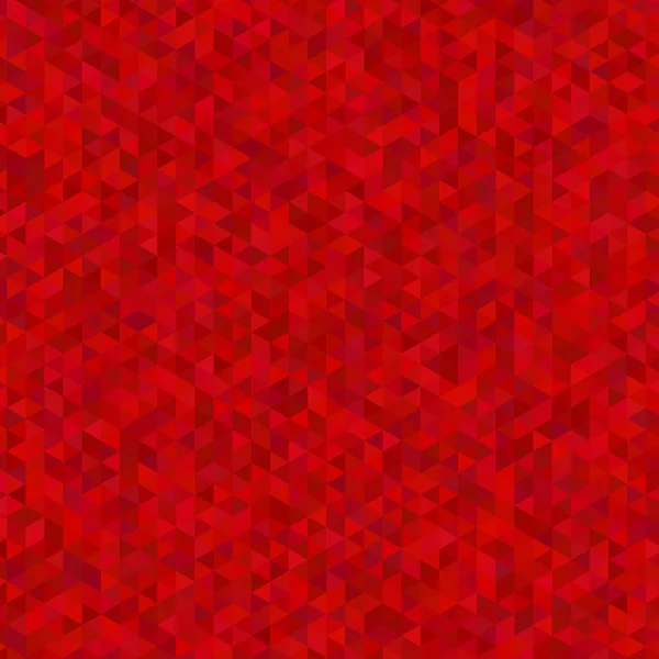 Hexagone géométrique et triangle en couleur rouge — Image vectorielle